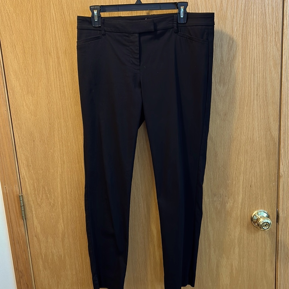 Van Heusen black ankle pants